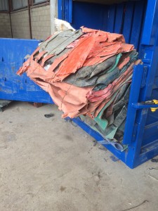 mill-size-baler-for-plastic-waste